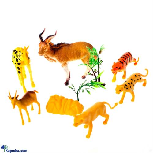 Simulation Wild Animals Model Set Wild Life Animal World Action Figures (6pcs)