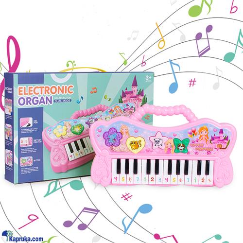 Electronic Multifunction Kids Organ- Pink