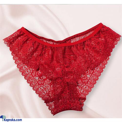 RED - LACE HIPSTER For LADY