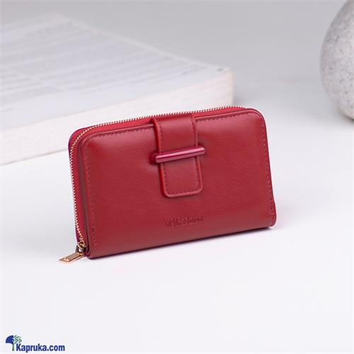 Simple Fashion Folding Wallet - Red