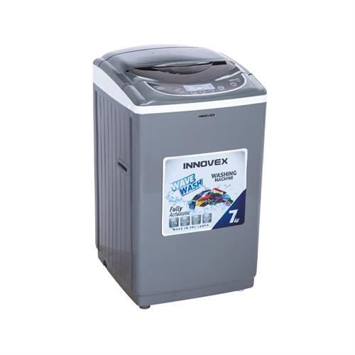 Innovex Dark Grey Fully Automatic Washing Machine- 7kg (WMIFA70S)