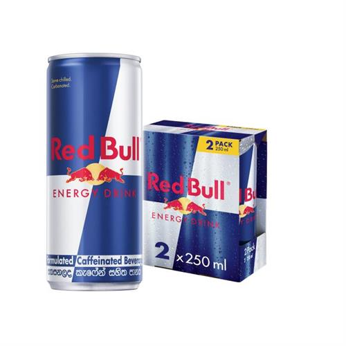 Red Bull Energy Drink, 250 Ml (2 Pack)