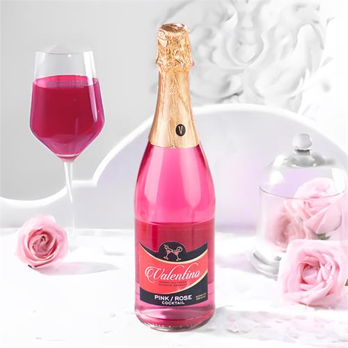 Valentino Sparkling Pink Rose Cocktail 750ml