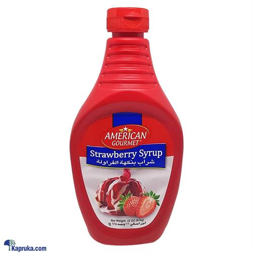 American Gourmet Strawberry Syrup 264g