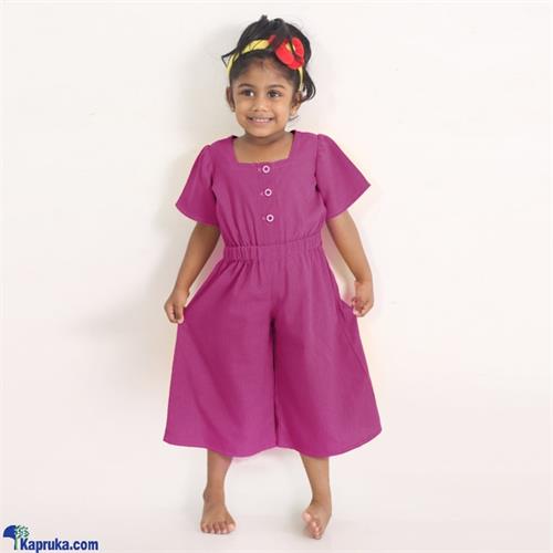 Beautiful Jump Suit LJS003- DARK PURPLE