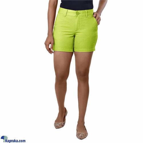 M401 Womens Chino Short PEA GREEN - 1