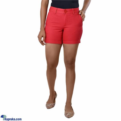 M401 Womens Chino Short RED 1