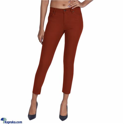 Womens Traveller Pant- Rust