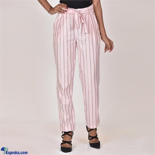 Moose Womens Club Pant- M312- Pink Stripes