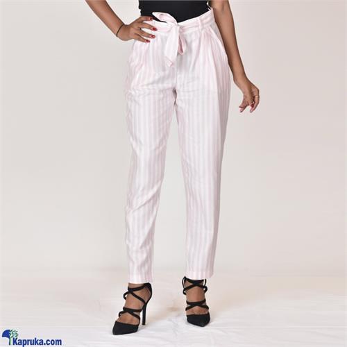 Moose Womens Club Pant- M312- White Stripes