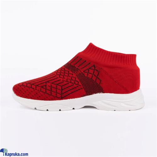 OMAC Red Sinda Casual Shoes For Ladies