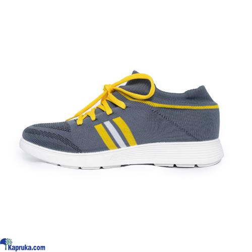 OMAC YELLOW STREAK CASUAL SHOES