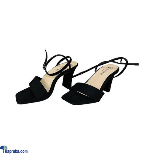 PEEP TOE FRONT LOW ANKLE CROSSED STRAPPED High Heel