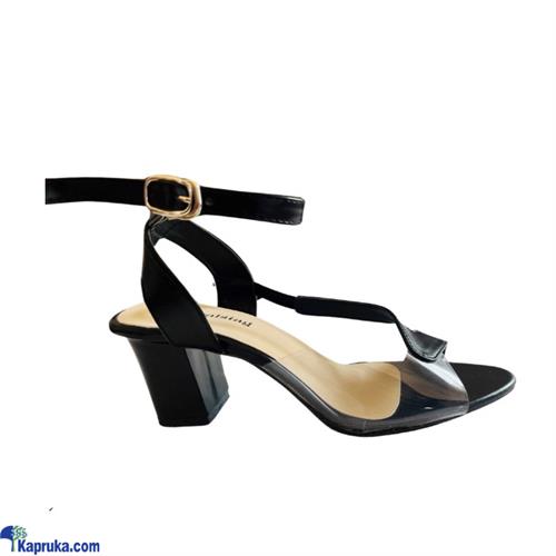 Front Peep Toe Half Transparent Covered High Heel