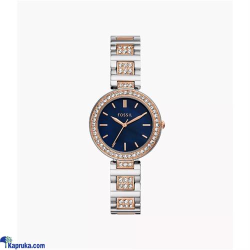 Fossil Three Hand Two Tone Stainless Steel Watch