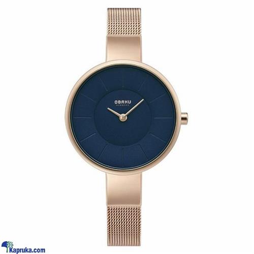 Obaku Sol Azure Womens Quartz Watch