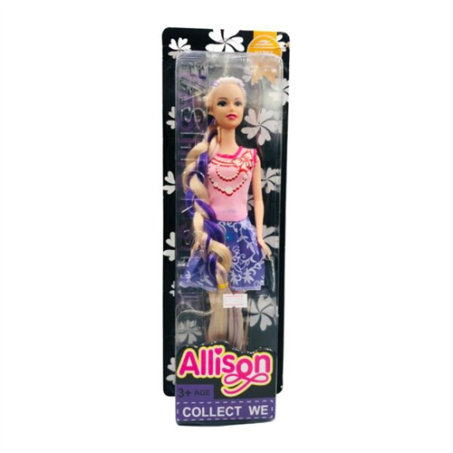 Allison Barbie Dolls Purple AKT-0001