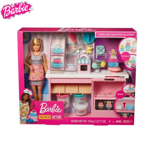 Barbie Cake Decorating Playset with Blonde Doll GFP59