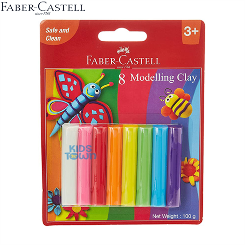 Faber-Castell 8 Modeling Clay FC120891