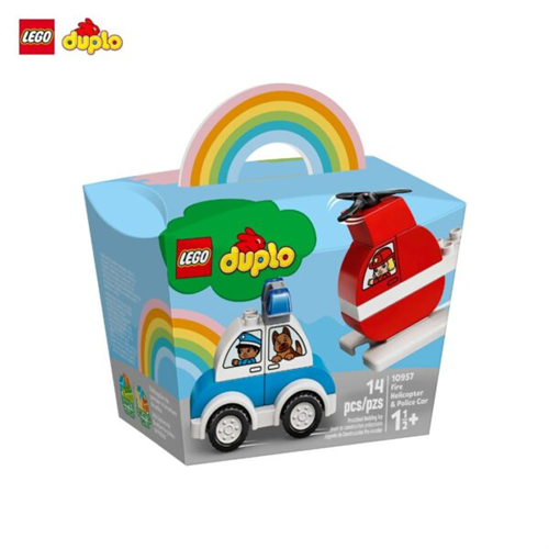 LEGO Duplo Fire Fighter & Police Car LG10957