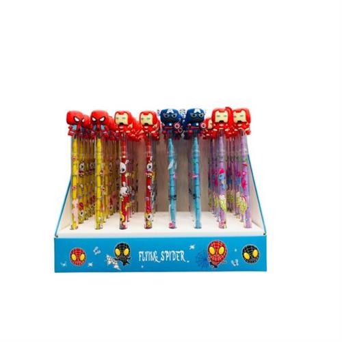 Marvel Super Hero Light Non-Sharpening Stackable Pencils KT230723