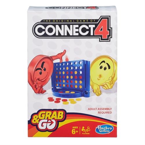 Connect 4 Grab & Go Hasbro B10008022 C-267f