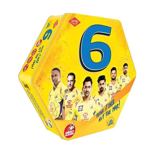 Kaadoo Chennai Super Kings 6 Cricket Game KD0004