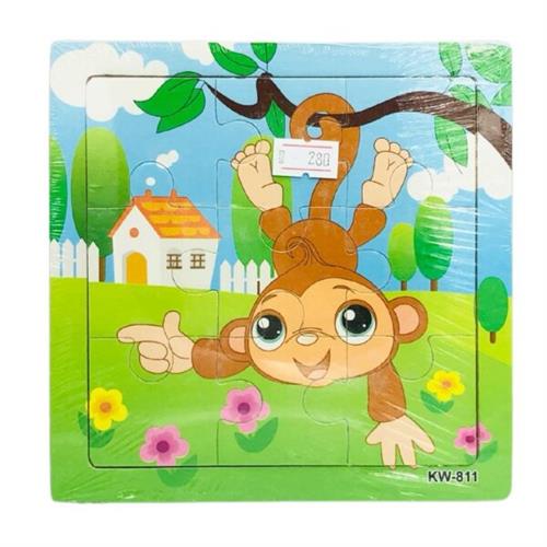 Wooden Monkey Picture Puzzle TWD0236