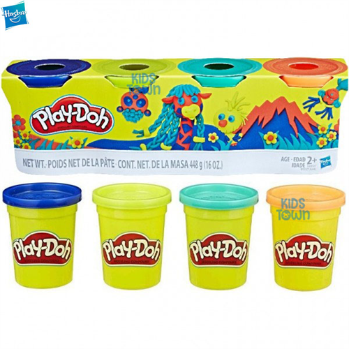 PlayDoh 4-Pack of Classic Colors Blue B5517AS15-E4867