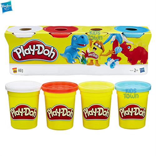 PlayDoh 4-Pack of Classic Colours B5517AS15-B6508