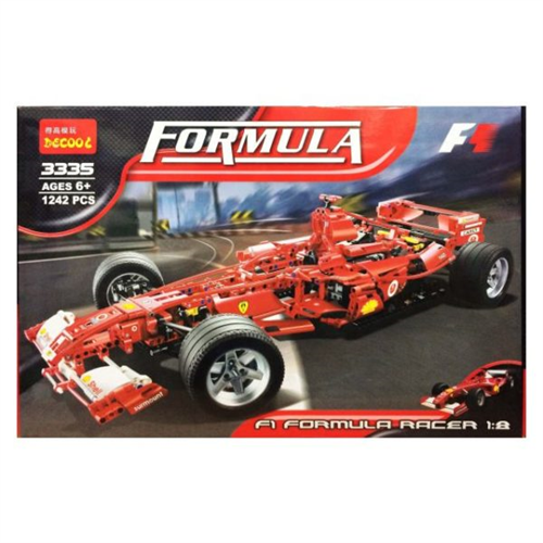 Decool MecFactor F1 Formula Car Brick Toy- DC3335