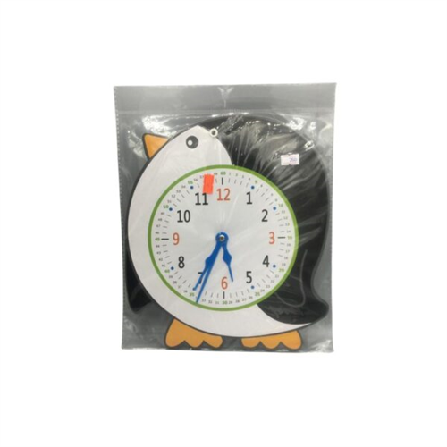 Kids Learning Clock Penguin KT230701