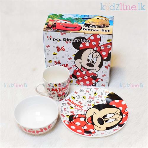 3 Pcs Ceramic Feeding Set