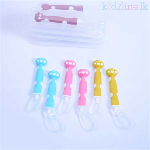 02 PCS Silicon Spoon Set
