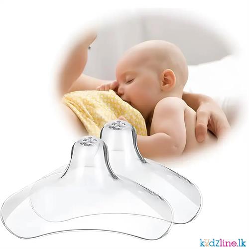 Reusable Soft Silicone Nipple Shields for Breastfeeding Newborn