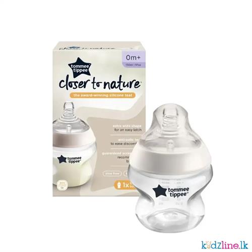 Tommee Tippee PP 150ML Bottle with Slow Flow Teat 0m+ Perfect for Newborns