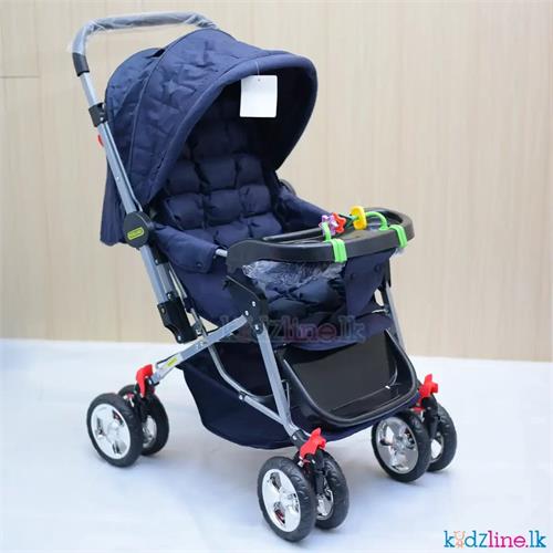 Foldable Stroller For Baby With Feeding Plate