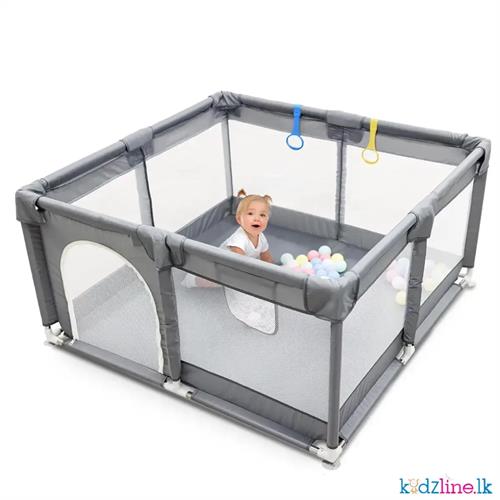 Playpen With 30 Balls for Babies and Toddlers 120cm X 120 cm