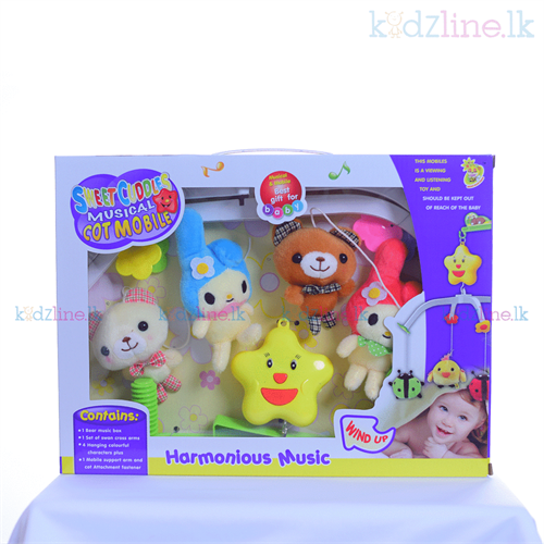 Soft Toy Musical Cot Mobile