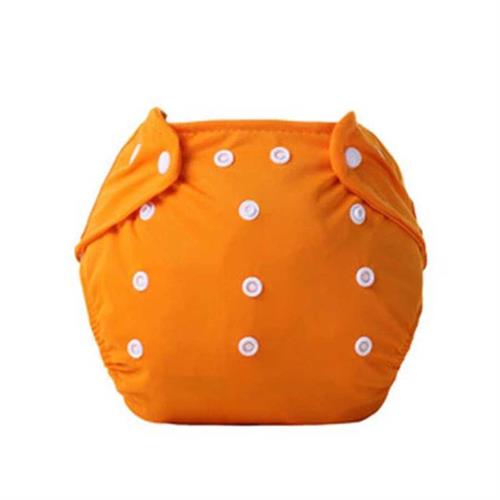 Reusable Cloth Diaper (Orange)