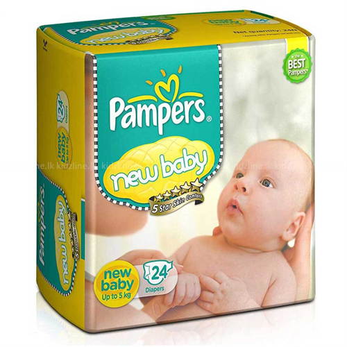 Pampers New Born 24Pcs (Pant Type)