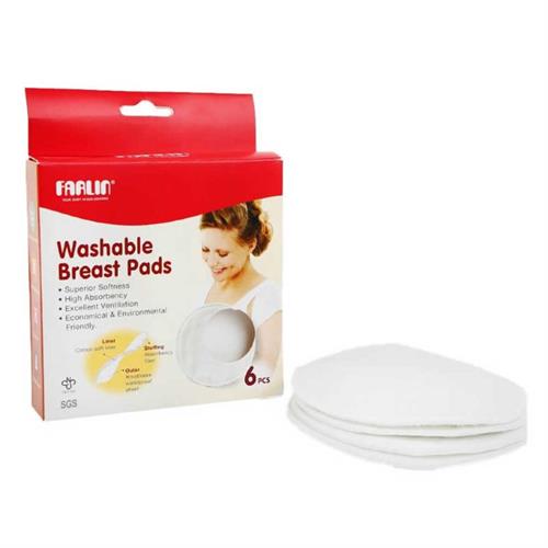 Farlin Washable Breast Pads 6pcs