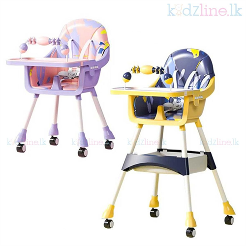 2 In 1 Adjustable High Chair