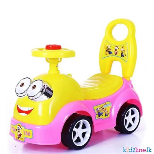 Minions Theme Push Car