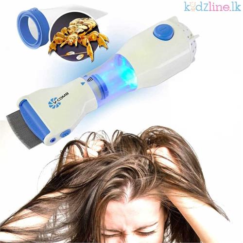 Electric Head Lice Comb Removes Lice and Eggs