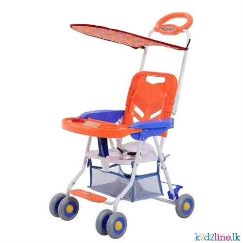 Family Chair Stroller + Feeding chair Orange