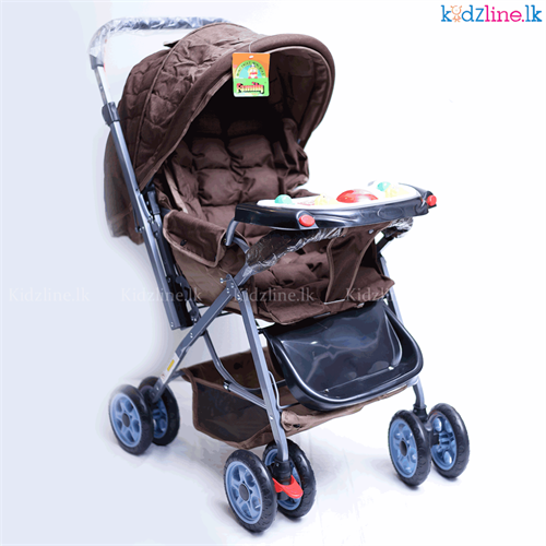 Foldable Stroller For Baby With Music Boad