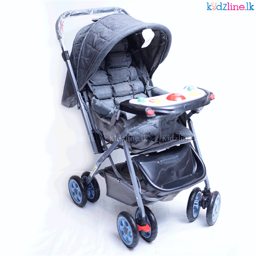 Foldable Stroller For Baby With Music Boad