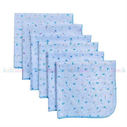 6Pcs 1818 Printed Nappies (Double)