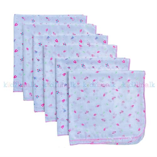 6Pcs 2222 Printed Nappies (Double)